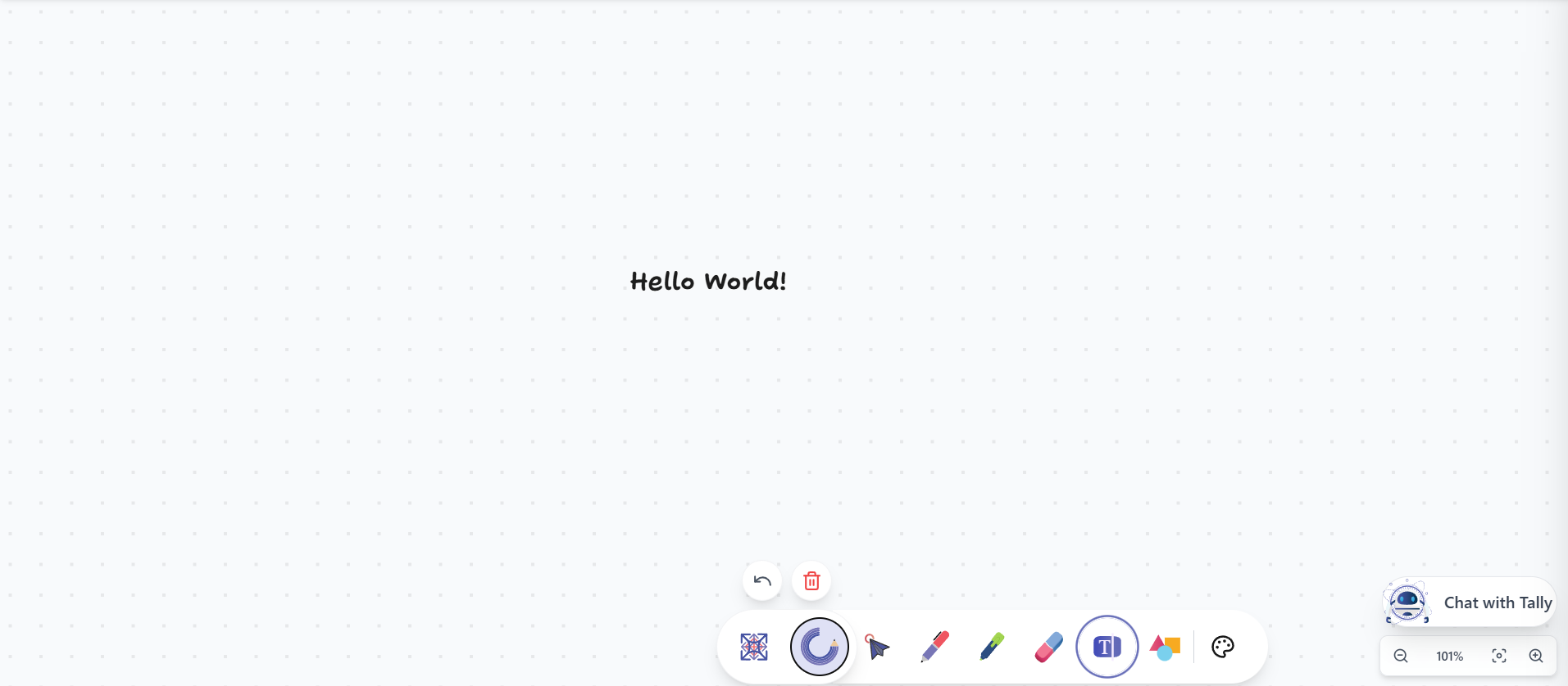 Text Box widget preview